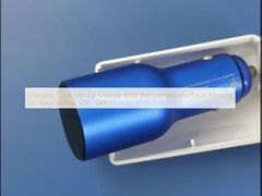 Snel opladen USB-carcharger met wifi-connectiviteit Plastic behuizing DC-invoerspanning 12V - 24V